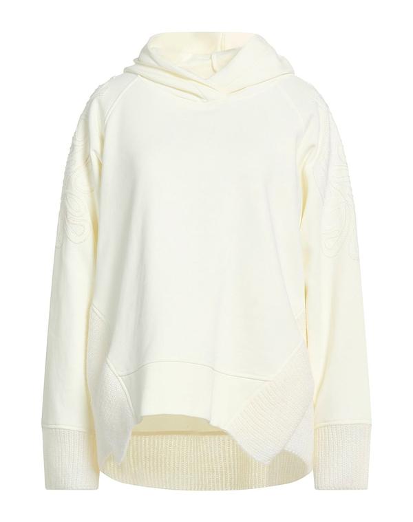 ドンダップ レディース アウター パーカー・スウェット DONDUP Off White 象牙色