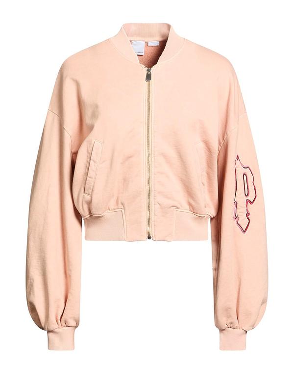 ピンコ レディース アウター パーカー・スウェット PINKO Light Pink サクラ色