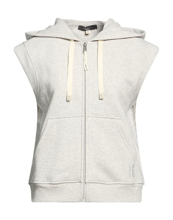 土日 マックスマーラ レディース アウター パーカー・スウェット WEEKEND MAX MARA Gray 薄墨色