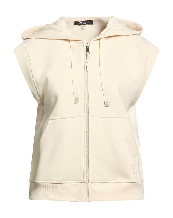 土日 マックスマーラ レディース アウター パーカー・スウェット WEEKEND MAX MARA Off White 象牙色