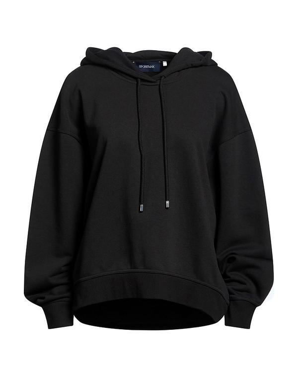 運動競技マックス レディース アウター パーカー・スウェット SPORTMAX Black 黒いこと