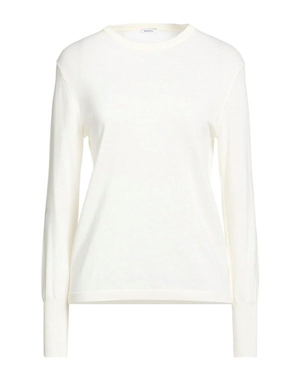 アスペジ レディース トップス プルオーバー ティーシャツ ASPESI Off White 象牙色