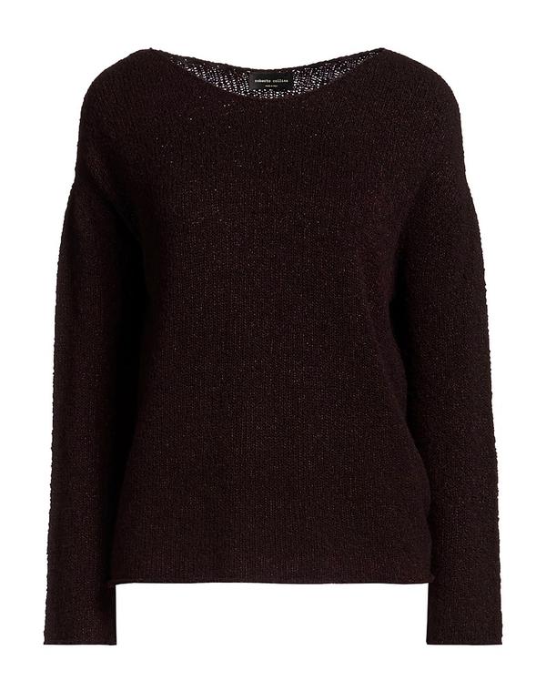ロベルトコリーナ レディース トップス プルオーバー ティーシャツ ROBERTO COLLINA Dark Purple パープル