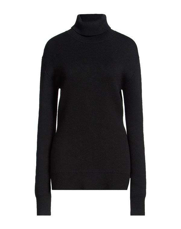 トーテム レディース アウター ニット・セータートルネック TOTEME Black 黒いこと