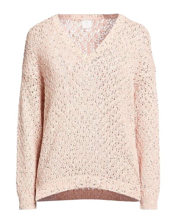 イレブンティ レディース トップス プルオーバー ティーシャツ ELEVENTY Light Pink サクラ色