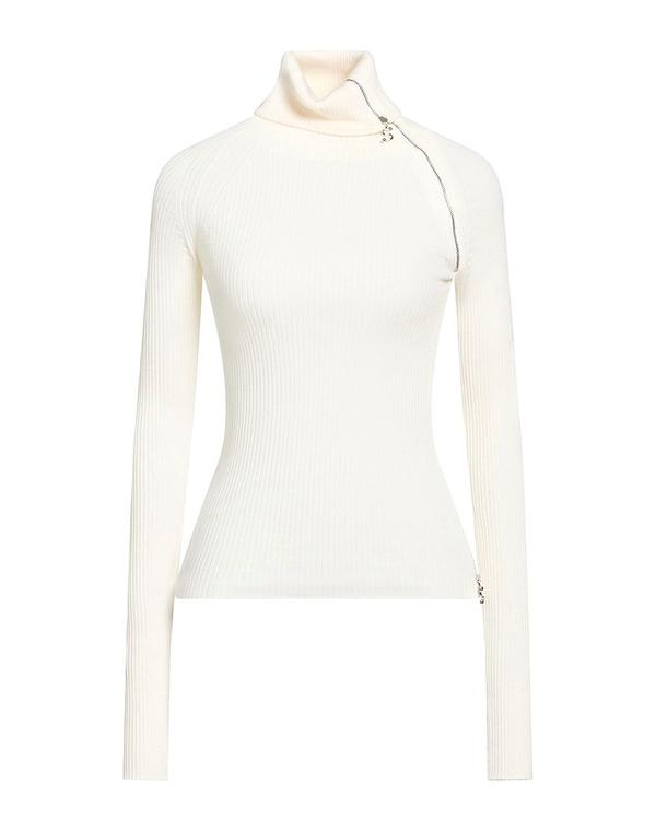 運動競技マックス レディース アウター ジレー チャック付き添い人編み物 SPORTMAX Ivory 象牙色