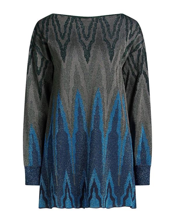サーカス・泊まり レディース トップス プルオーバー ティーシャツ CIRCUS HOTEL Blue 青色