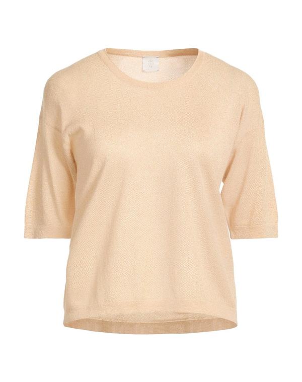 イレブンティ レディース トップス プルオーバー ティーシャツ ELEVENTY Beige ベージュ
