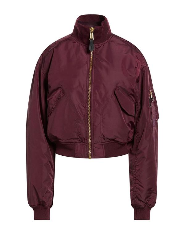 アルファインダストリーズ レディース アウター 上衣・上衣 ボンバージャケット ALPHA INDUSTRIES Plum 酸桃