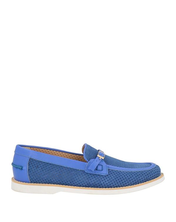 ボールディーニ レディース シューズ スリッポン・ローファー モカシン BALDININI Blue Gray 薄墨色