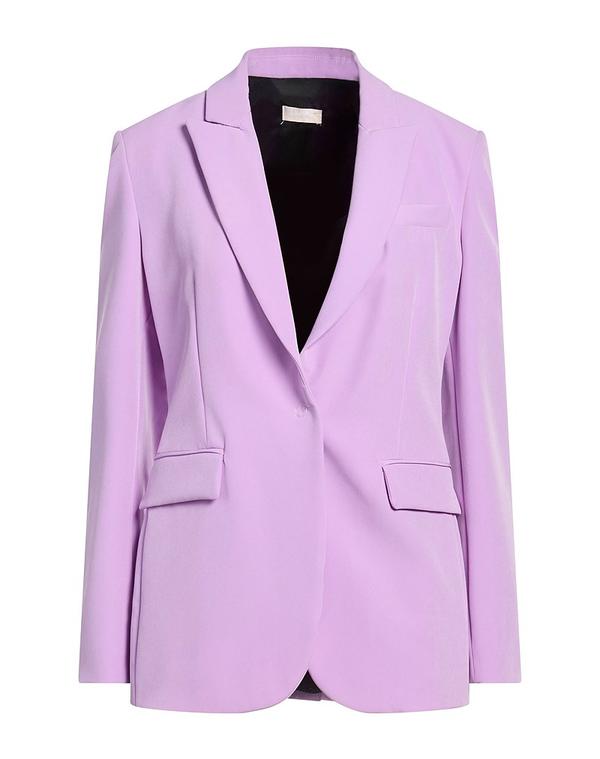 リュージョー レディース アウター 上衣・上衣 テーラードジャケット LIU JO Lilac 紫はしどい