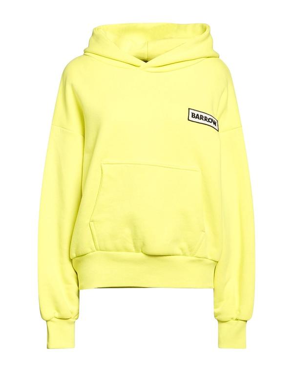 バロー レディース アウター パーカー・スウェット BARROW Yellow 黄色