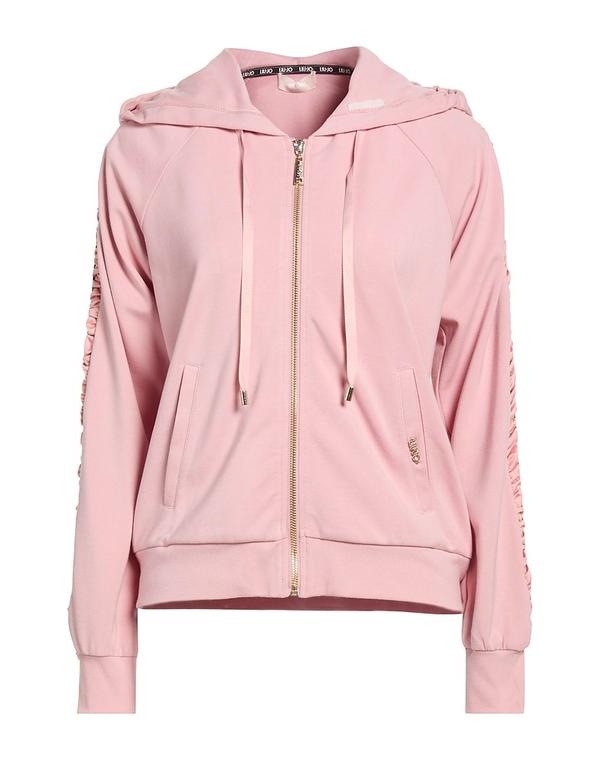 リュージョー レディース アウター パーカー・スウェット LIU JO Pink さくら色