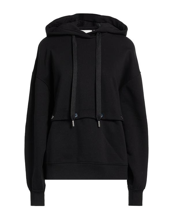 運動競技マックス レディース アウター パーカー・スウェット SPORTMAX Black 黒いこと