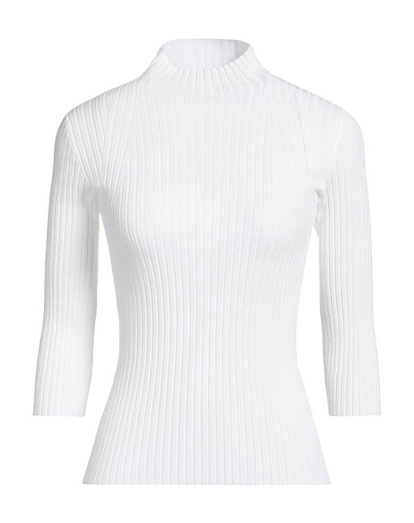 ヴィコロ レディース アウター ニット・セータートルネック VICOLOff White 象牙色