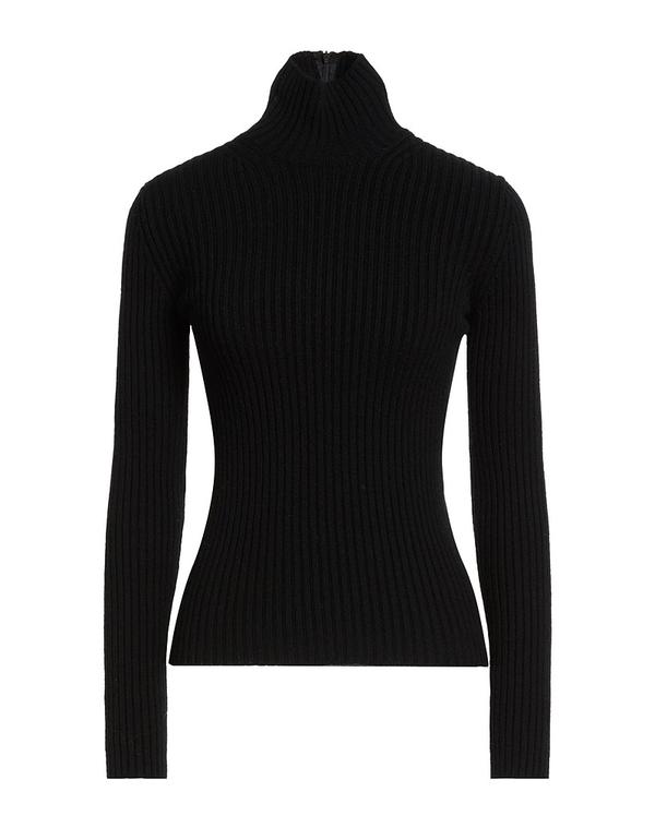 マックスマーラ レディース アウター ニット・セータートルネック MAX MARA Black 黒いこと