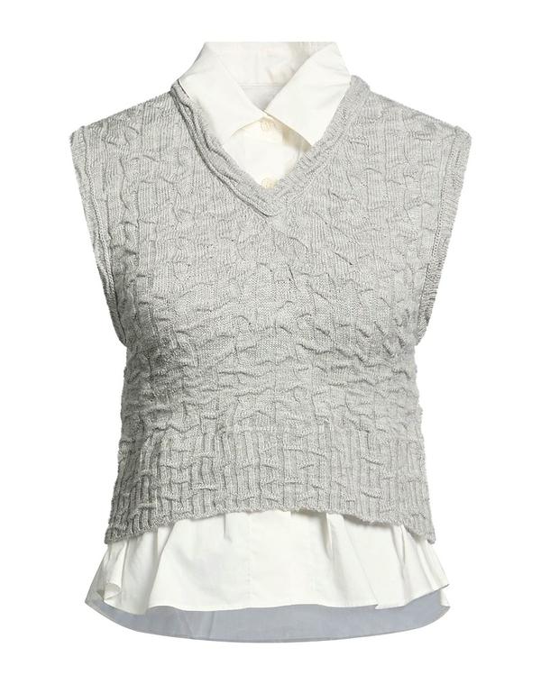 アクネ ストゥディオズ レディース トップス プルオーバー ティーシャツ ACNE STUDIOS Gray 薄墨色