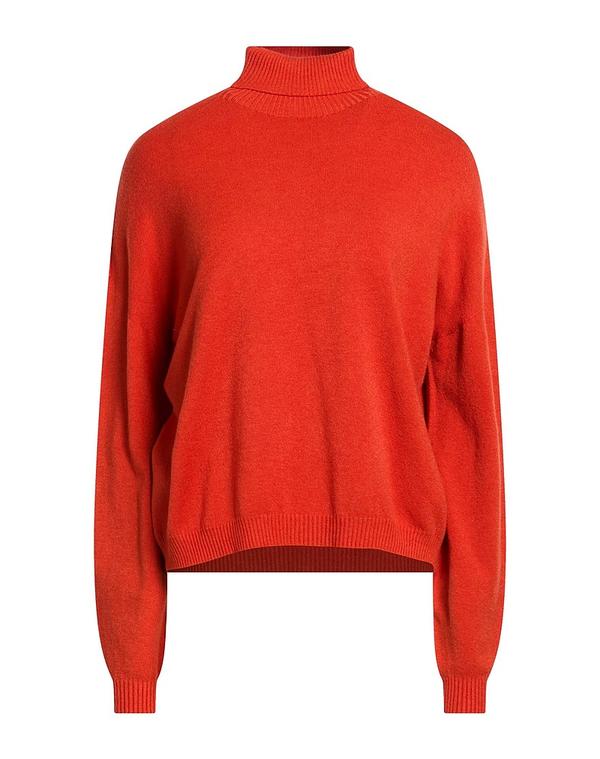 ヴィコロ レディース アウター ニット・セータートルネック VICOLO Reddish Brown 赤銅色