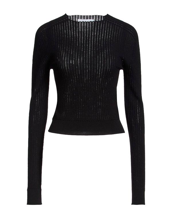 エリカ属・カヴァリーニ レディース トップス プルオーバー ティーシャツ ERIKA CAVALLINI Black 黒いこと