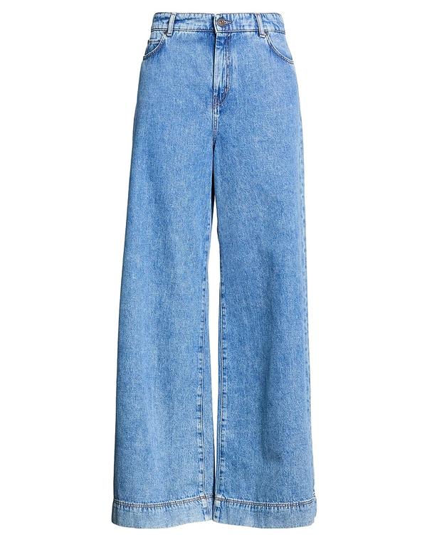 土日 マックスマーラ レディース ボトムス ジーンズズボン下 デニム WEEKEND MAX MARA Blue 青碧
