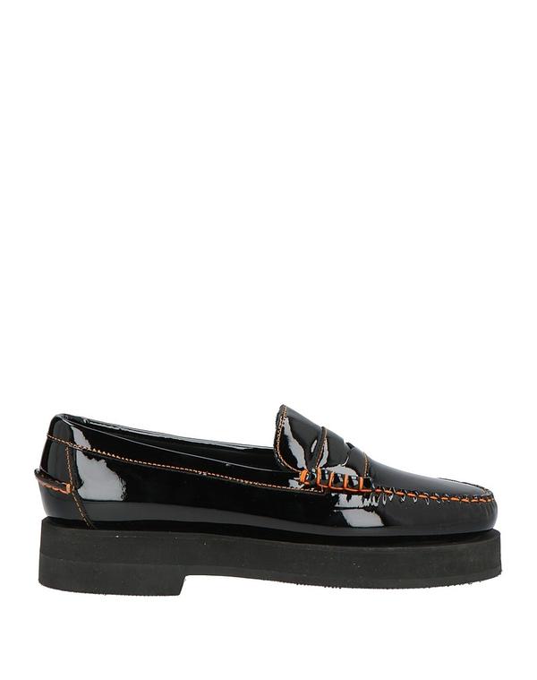 セバゴ レディース シューズ スリッポン・ローファー モカシン SEBAGO Black 黒いこと