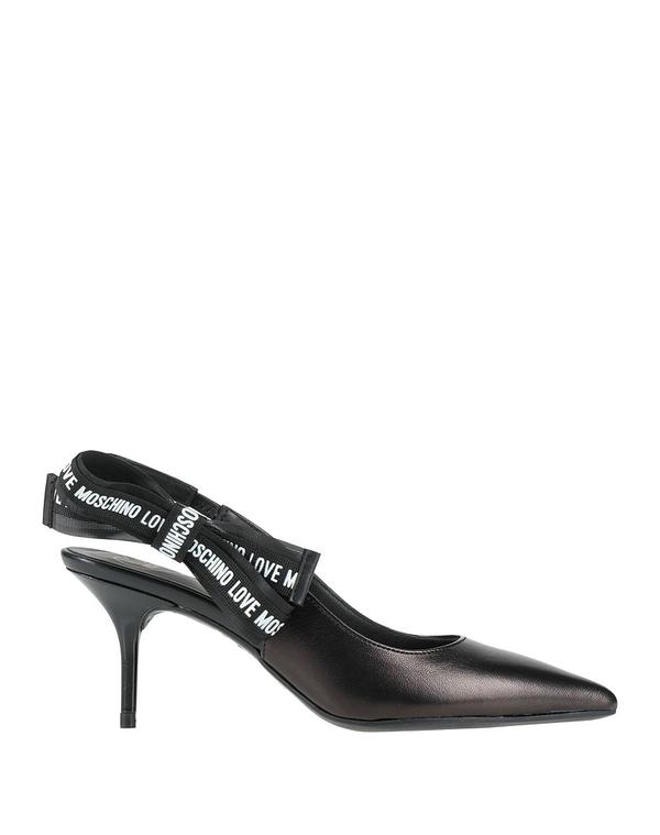 優しいこと モスキーノ レディース シューズ パンプス LOVE MOSCHINO Black 黒いこと
