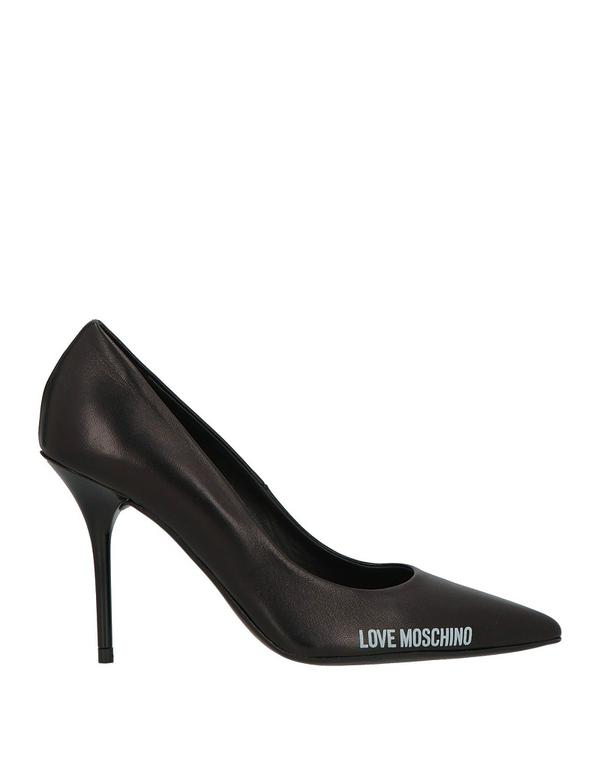 優しいこと モスキーノ レディース シューズ パンプス LOVE MOSCHINO Black 黒いこと