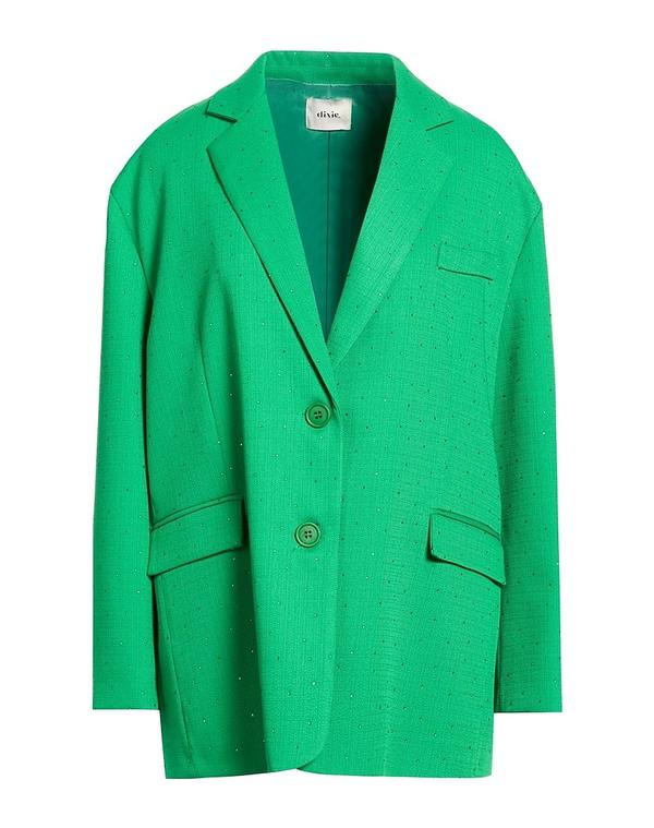 ディキシー レディース アウター 上衣・上衣 テーラードジャケット DIXIE Green 緑であること