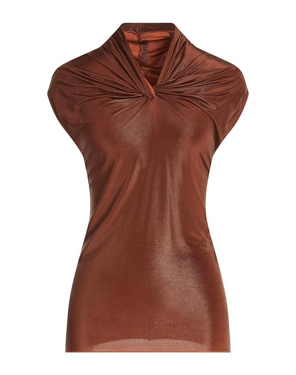 リックオウエンスリリーズ レディース トップス プルオーバー RICK OWENS LILIES Brown 赤銅色