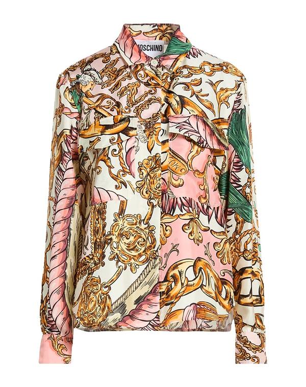モスキーノ レディース トップス プルオーバー MOSCHINO \u0026 Off White 象牙色