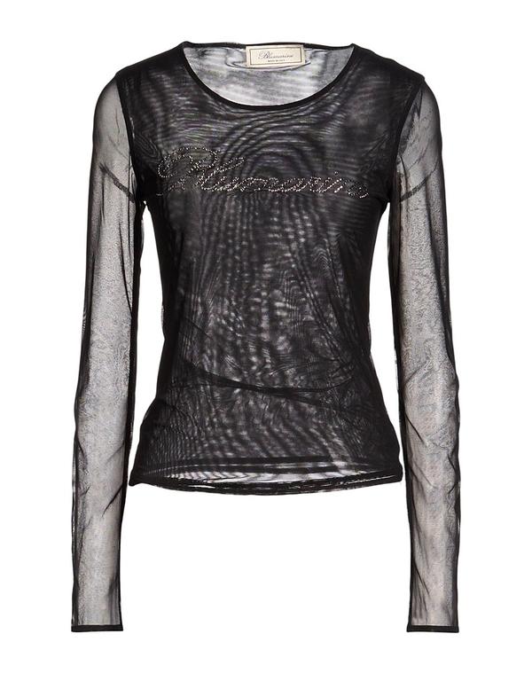 ブルマリン レディース トップス プルオーバー BLUMARINE Black 黒いこと