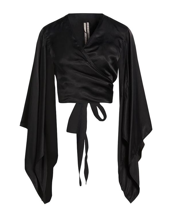リックオウエンス レディース トップス プルオーバー RICK OWENS Black 黒いこと