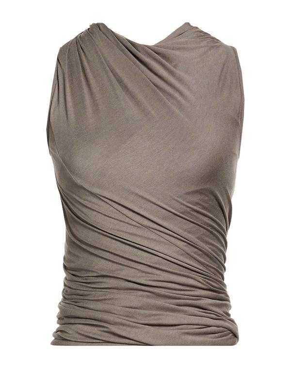 リックオウエンス レディース トップス ティーシャツ RICK OWENS Taupe トープ