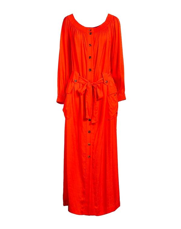 ツイン書き割り レディース トップス 衣裳 TWINSETomato Red 赤いこと