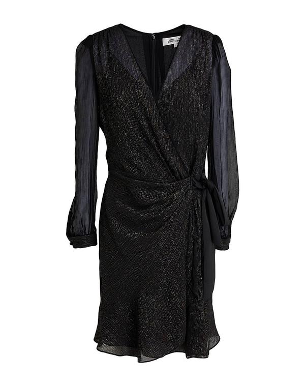 ダイアン 電話機 ファステンバーグ レディース トップス 衣装 炎節お召しもの DIANE VON FURSTENBERG Black 黒いこと