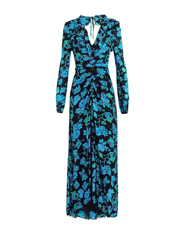 ダイアン 電話機 ファステンバーグ レディース トップス 衣裳 DIANE VON FURSTENBERG Azure Blue 青碧