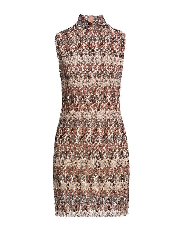 ミッソーニ レディース トップス 衣装 炎節お召しもの MISSONI Brown 赤銅色
