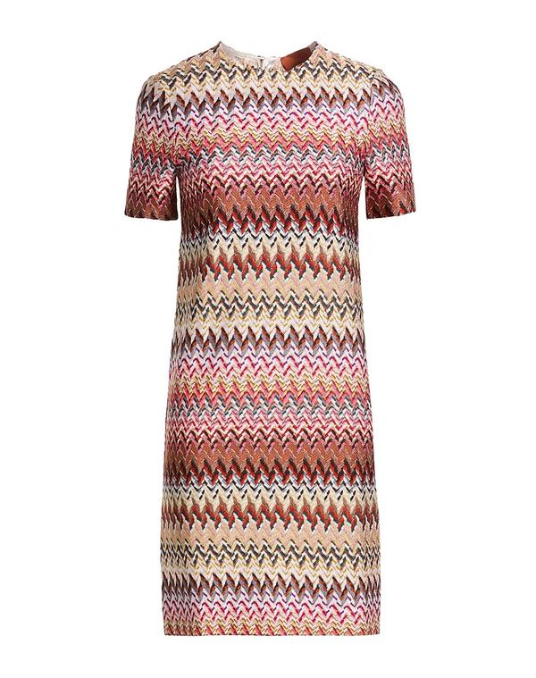 ミッソーニ レディース トップス 衣装 MISSONI Brown 赤銅色