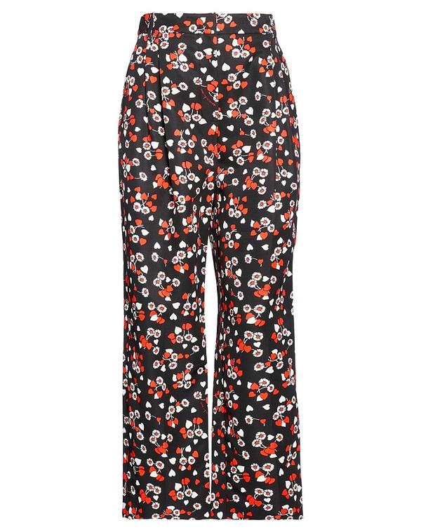 モスキーノ レディース ボトムス 心地好いズボン下 MOSCHINO Black 黒いこと
