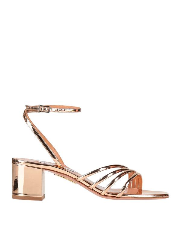 アクアズーラ レディース シューズ サンダル AQUAZZURA Rose Gold ゴールド
