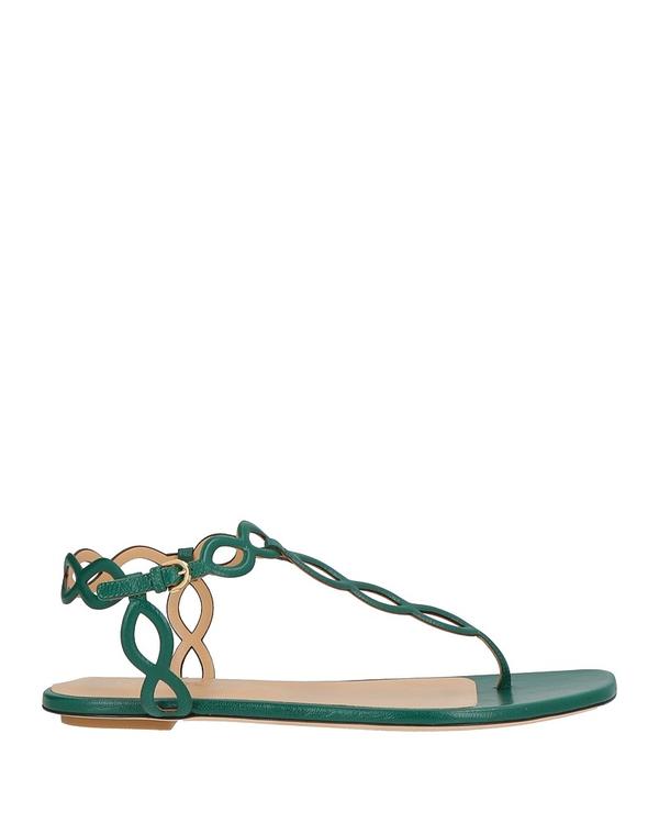 セルジオロッシ レディース シューズ サンダル SERGIO ROSSI Dark Green 緑であること