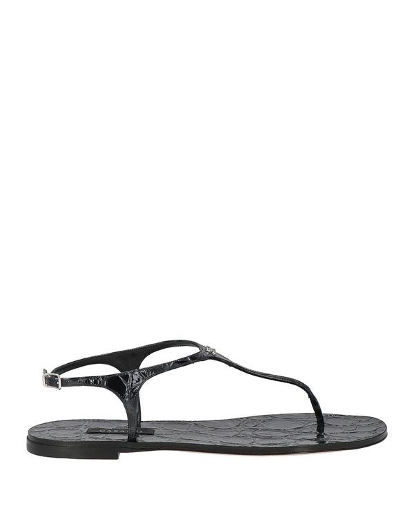 カサディ レディース シューズ サンダル CASADEI Black 黒いこと