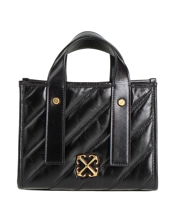 オフ-白いこと レディース 御徒面子 OFF-WHITE Black 黒いこと