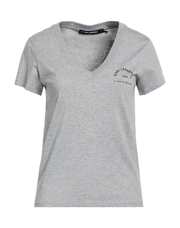 長い巻き毛 ラガーフェルド レディース トップス プルオーバー KARLAGERFELD Gray 薄墨色