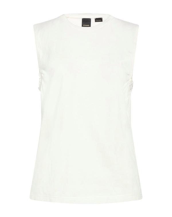 ピンコ レディース トップス ティーシャツ PINKO Ivory 象牙色