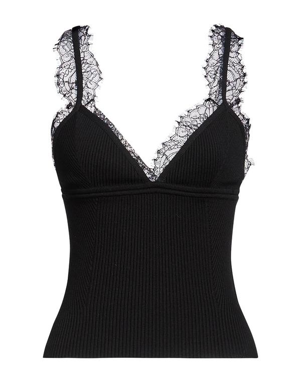 ブルマリン レディース トップス プルオーバー BLUMARINE Black 黒いこと