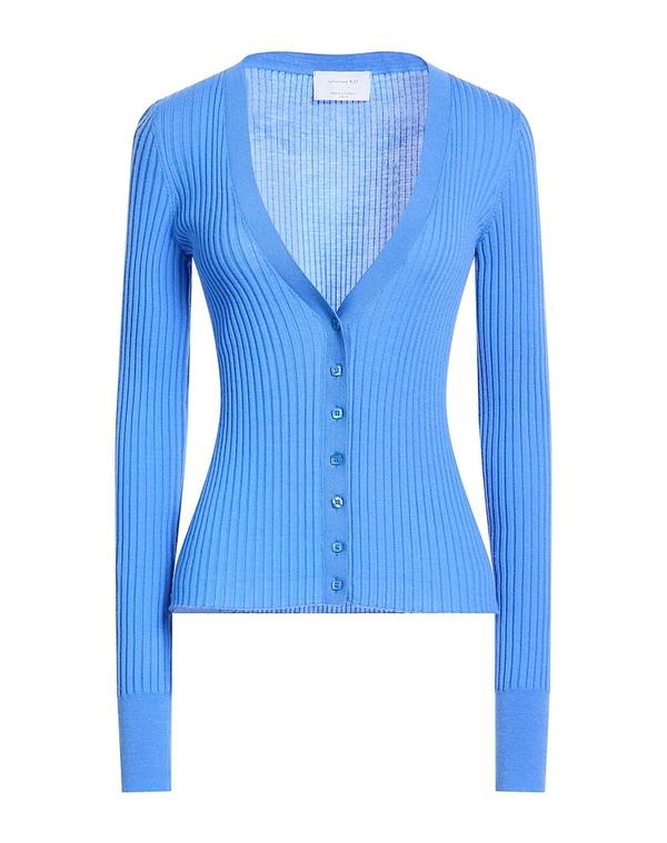 ダニエル フィエゾリ レディース アウター ジレー DANIELE FIESOLI Azure Blue 青み