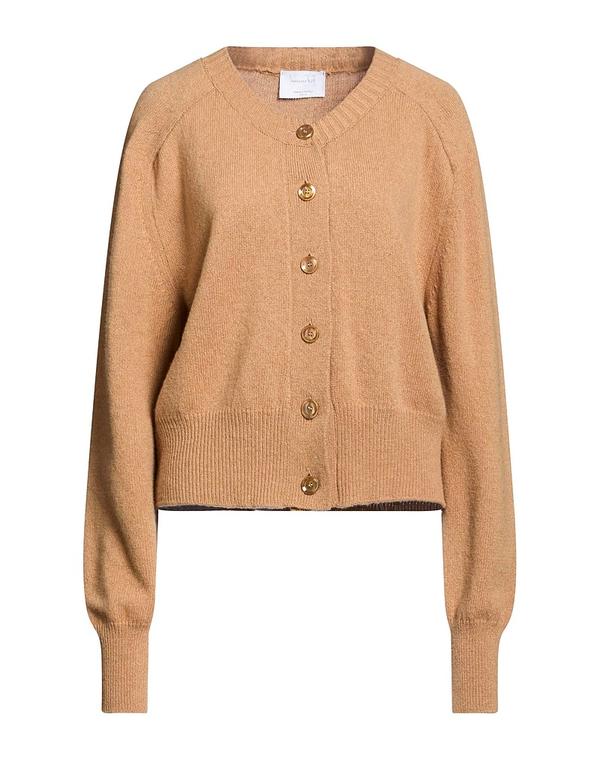 ダニエル フィエゾリ レディース アウター ジレー DANIELE FIESOLIght Brown 赤銅色