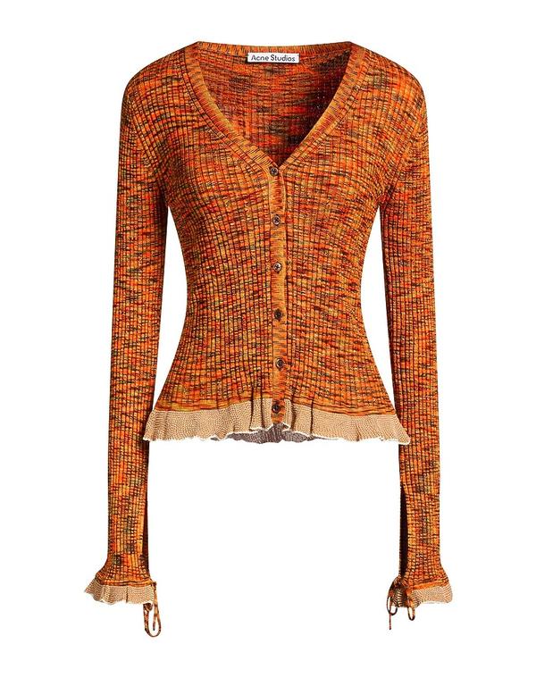 アクネ ストゥディオズ レディース アウター ジレー ACNE STUDIOS Orange オレンジ色