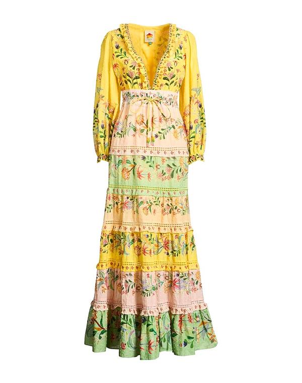 耕園 レディース トップス 衣装 FARM RIO Yellow 黄色